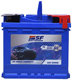 SF BATTERIES F4W5-60S-DIN50L