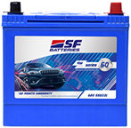 SF BATTERIES F4W5-60S-55D23L