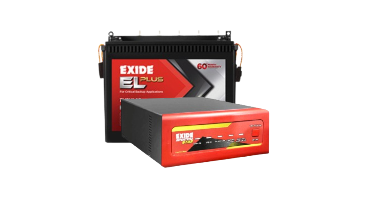 EXIDE INVERTERZ STAR900 AND EXIDE 6EL150L